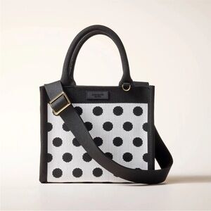 Kate Spade x Target Black and White Polka Dot Crossbody